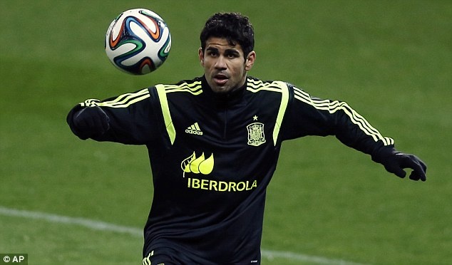 Costa xứng đáng có mặt trong danh sách này bởi anh đã có một mùa giải đại thành công cùng Atletico Madrid. Với 36 bàn thắng sau 52 lần ra sân, Costa là nhân tố quan trọng nhất giúp Los Rojiblancos lên ngôi vô địch La Liga và giành á quân Champions League. Rất tiếc là hiện tại chân sút này đang trong giai đoạn dưỡng thương gân khoeo và khả năng có mặt tại VCK World Cup vẫn còn bỏ ngỏ.