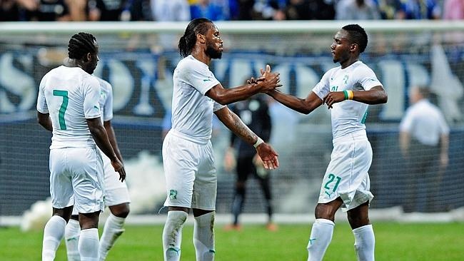Tiêu điểm: Didier Drogba và Yaya Toure là hai điểm sáng lớn nhất trong đội hình của Bờ Biển Ngà. Đáng chú ý, dù bị sốt rét, nhưng Kolo Toure (anh trai của Yaya Toure) cũng được triệu tập.