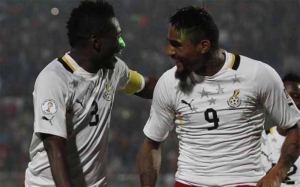 Tiêu điểm: Những cầu thủ đáng chú ý trong danh sách của Ghana là Asamoah Gyan, Sulley Muntari và đặc biệt là lão tướng Michael Essien – cầu thủ vắng mặt tại World Cup 2010 do chấn thương. Trong khi việc John Mensah và Isaac Vorsah không được triệu tập đã tạo ra không ít sự tiếc nuối.