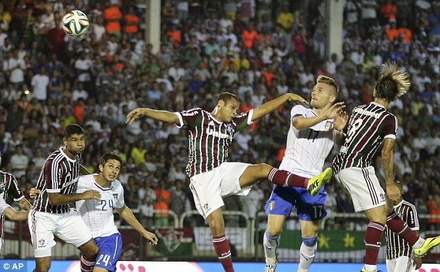 Immobile lap hat-trick, Italy danh bai Fluminense voi ty so 5-3 hinh anh