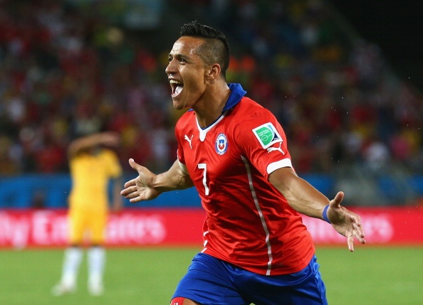 Chile 3-1 Australia: Alexis Sanchez di vao lich su hinh anh