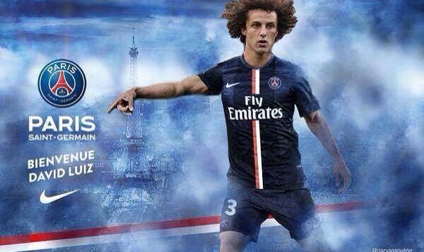 Hôm 13/6 vừa qua, David Luiz chính thức chia tay Chelsea để gia nhập PSG theo bản đồng kỷ lục dành cho một hậu vệ trị giá 50 triệu bảng. Theo bản giao kèo, trung vệ 27 tuổi sẽ gắn bó với nhà ĐKVĐ Ligue 1 trong thời gian 5 năm. Luiz gia nhập Chelsea từ Benfica vào tháng 1/2011 với giá 21 triệu bảng (25 triệu euro). Trong 3,5 năm đầu quân cho The Blues, ngôi sao người Brazil giành được 3 danh hiệu gồm Champions League 2011/12, Europa League 2012/13 và FA Cup 2011/12.