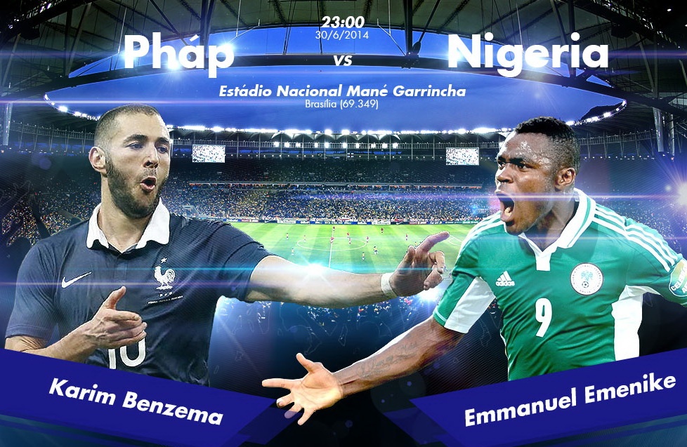 Phap - Nigeria: Benzema ban ha dai bang xanh hinh anh