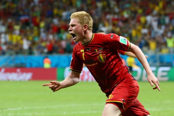 De Bruyne là một trong cầu thủ chơi tốt nhất của Bỉ trong trận gặp Mỹ. Theo thông kê, trước khi tự mình ghi bàn giúp Quỷ đỏ vượt lên dẫn trước ở đầu hiệp phụ thứ nhất, ngôi sao 23 tuổi từng tạo ra 8 cơ hội ghi bàn nhưng đồng đội không tận dụng được.
