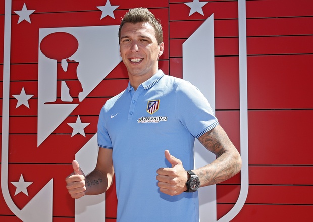 Mandzukic chính thức là người của Atletico. Ảnh: Getty Images.