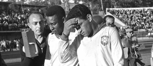 Garrincha đã thay Pele đem lại chức vô địch thế giới cho Brazil.