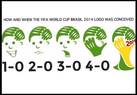 Anh che Brazil lo y tuong tao logo World Cup 2014 hinh anh
