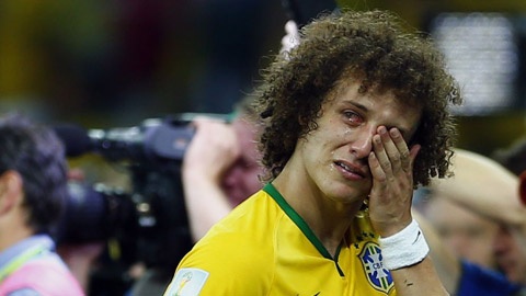David Luiz và đồng đội cần gạt đi nước mắt để giành chiếc HCĐ World Cup 2014.