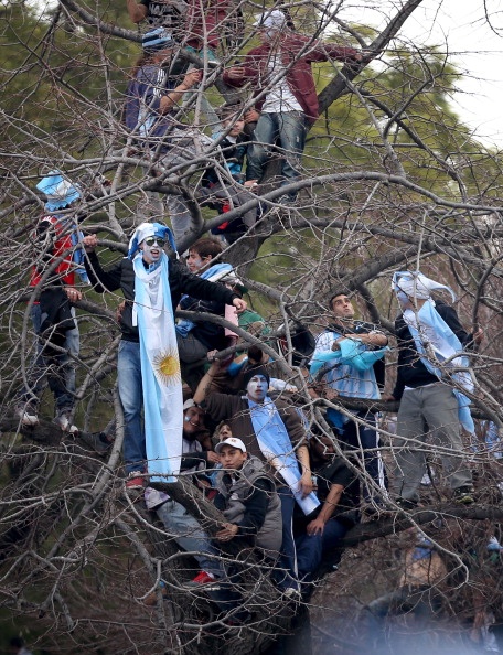 CDV Argentina danh du voi tu than de xem chung ket World Cup hinh anh