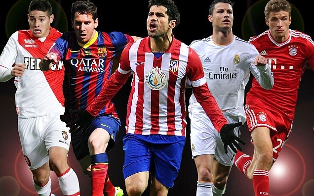 UEFA cong bo Top 10 cau thu xuat sac nhat chau Au hinh anh