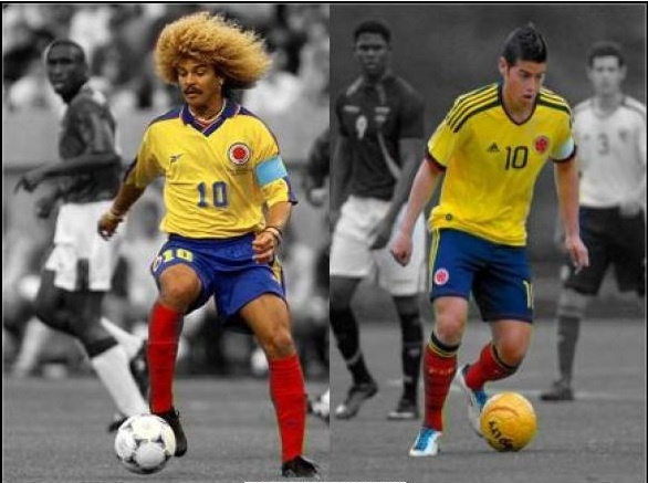 Radamel Falcao là ngôi sao lớn, song James Rodriguez lại được đánh giá là cầu thủ tài năng nhất của bóng đá Colombia kể từ khi Carlos Valderrama nghỉ hưu năm 1998. Đây chính là lý do tiền vệ 23 tuổi được chọn tiếp quản chiếc áo số 10 mà Valderrama để lại sau 16 năm bỏ trống. 