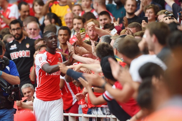 Sanogo đã có một ngày thi đấu chói sáng khi ghi tới 4 bàn vào lưới Benfica. Ảnh: Getty Images.