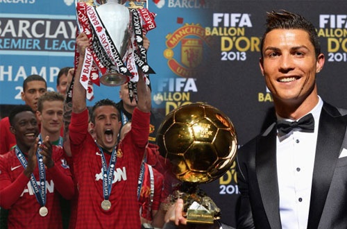 M.U vo dich NH Anh, Ronaldo gianh Qua bong vang hinh anh