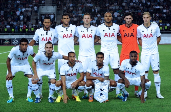 Hugo Lloris (11); Vlad Chriches (8,3), Etienne Capoue (9,6), Jan Vertonghen (11), Ben Davies (11); Sandro (8,8); Erik Lamela (30), Paulinho (17), Mousa Dembele (16,7), Christian Eriksen (12); Roberto Soldado (26,4).