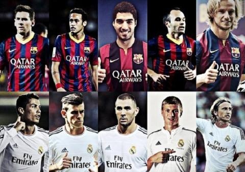 Doi hinh trong mo cua 6 CLB hang dau La Liga 2014/15 hinh anh