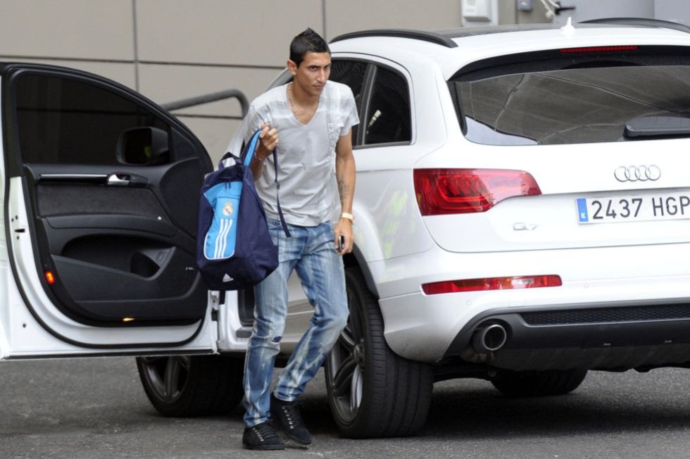Di Maria đa sẵn sàng cho cuộc chia tay Real. Ảnh: