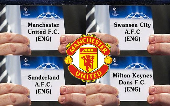 Anh vui M.U roi vao bang tu than tai Champions League hinh anh