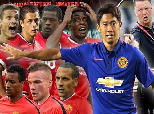 20 ngoi sao bi HLV Van Gaal tong khoi M.U he 2014 hinh anh