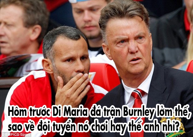 Trong trận gặp Burnley tại vòng 3 Premier League, Di Maria ra sân từ đầu nhưng anh không thể hiện được nhiều. Đó cũng là một phần lý do khiến Quỷ đỏ bị cầm hòa không bàn thắng.