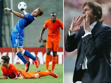 Italy - Ha Lan: Cho Conte vuot bai thi dau hinh anh