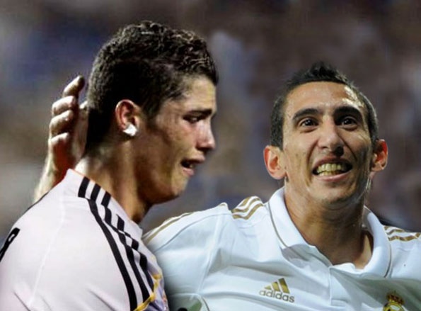 Anh vui fan Real va Ronaldo khoc nhu mua vi nho Di Maria hinh anh