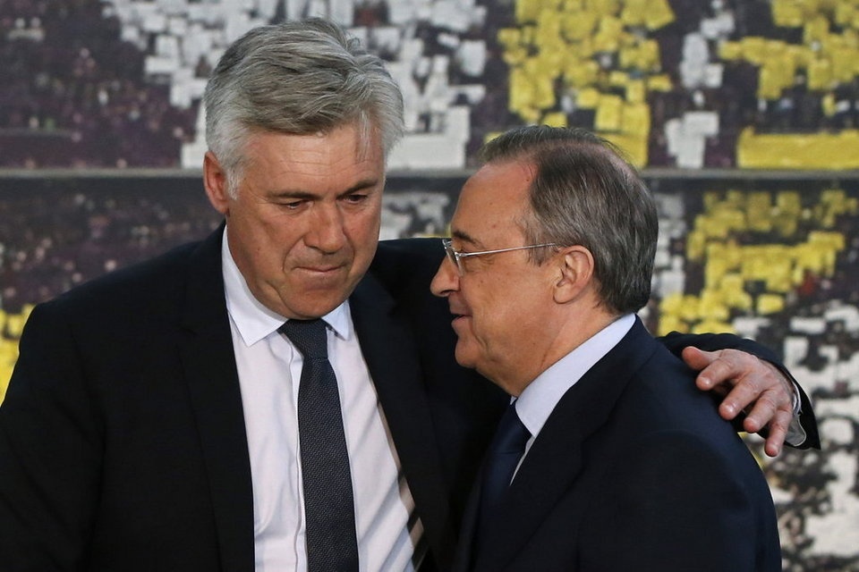 Mối quan hệ giữa Ancelotti và Perez đang xấu đi vì những mâu thuẫn trong chuyền nhwownjgj.