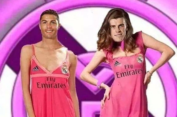 Anh cham biem Ronaldo va Bale la nhung cong chua ao hong hinh anh