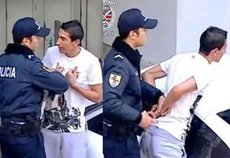 Anh vui Chu tich Perez thue nguoi bat Di Maria tro lai Real hinh anh