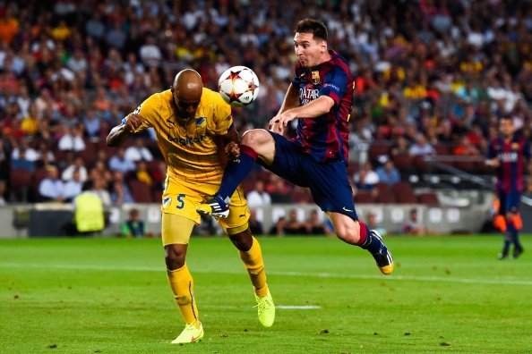 Barca 1-0 APOEL: Messi lai sam vai tro kien tao hinh anh