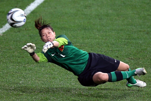 Theo thống kê, thủ môn Kiều Trinh có tới 14 lần từ chối những pha dứt điểm của các chân sút đối phương, nếu không lưới của Việt Nam rung lên không dưới 3 lần ở trận đấu này.