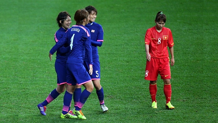 Nu Viet Nam 0-3 Nhat Ban: Khong vuot duoc nui cao hinh anh