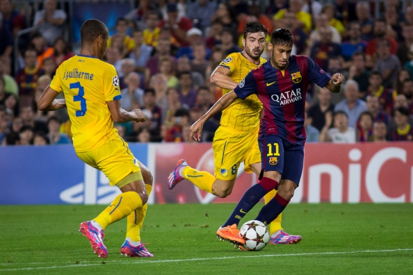 Neymar đã có rất nhiều cơ hội trong trận gặp APOEL nhưng anh lại không tận dụng được. Dẫu vậy, tiền đạo người Brazil vẫn được đánh giá là một trong những sát thủ nhất mùa này nhờ vào thành tích ấn tượng tại giải quốc nội với 6 pha lâp công cho Barca sau 5 trận tại sân chơi La Liga.