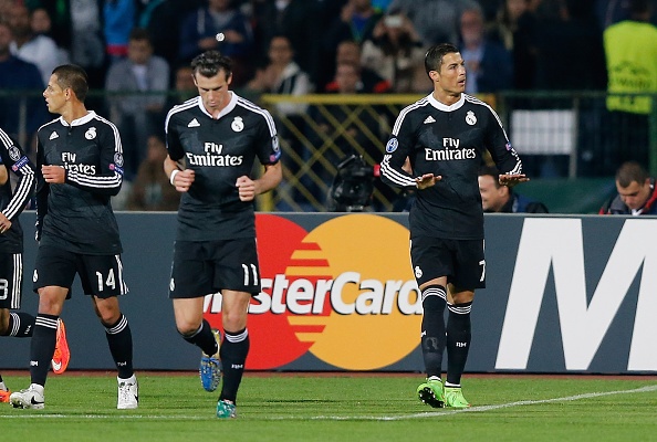 Real chat vat ha Ludogorets, CR7 tien sat ky luc cua Raul hinh anh