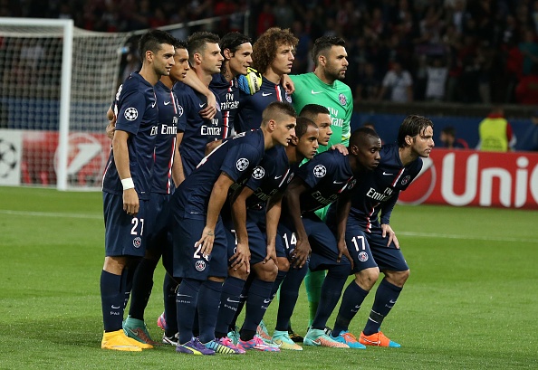 Mùa Hè vừa qua, PSG đã chi 50 triệu euro để chiêu mộ trung vệ David Luiz, và ở thời điểm hiện tại đội hình của họ đã có tổng giá trị là 392,4 triệu euro. Cầu thủ được định giá cao nhất của PSG là tiền đạo Edinson Cavani (57 triệu euro), và ngoài ra họ cũng sở hữu Thiago Silva (40 triệu euro), Lucas (31 triệu euro) và Zlatan Ibrahimovic (26 triệu euro).