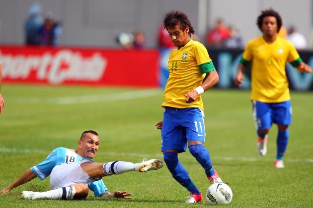 Neymar thi đấu rất thuyết phục trong màu áo Selecao.