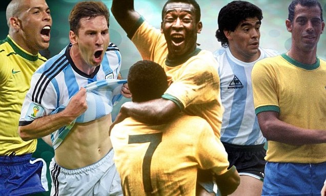 Doi hinh xuat sac nhat moi thoi dai cua Brazil - Argentina hinh anh