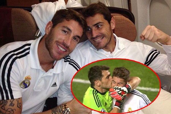 Tình bạn giữa Ramos và Casillas không chỉ được thể hiện rõ trên sân cỏ mà họ còn thường xuyên chia sẻ với nhau trong cuộc sống thường nhật. Trong trận chung kết Champions League 2013/14 với Atletico, Ramos đã giải cứu cho người bạn thân khi ghi bàn gỡ hòa 1-1 cho Real ở những phút cuối trận. Trước đó, Casillas đã mắc lỗi dẫn đến bàn thua của Kền kền trắng.