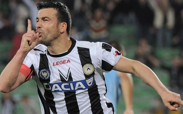 Di Natale gia nhập Udinese từ Empoli năm 2004. Từ đó đến nay, tiền đạo 37 tuổi người Italy dành trọn tâm sức phục vụ đội chủ sân Friuli. Sau 330 lần ra sân, Di Natale ghi 178 bàn và kiến tạo 54 lần.