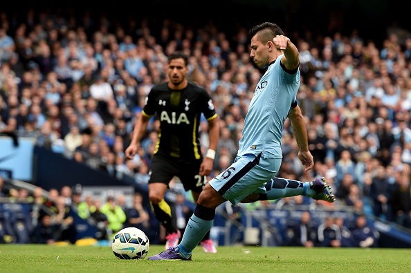 Man City 4-1 Tottenham: Aguero lap poker trong ngay mua 11 m hinh anh