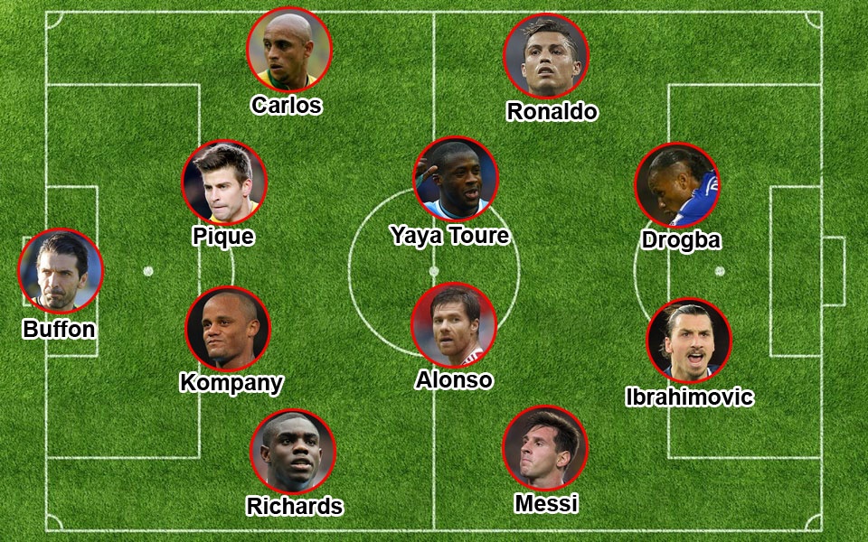 Đội hình siêu sao thế giới hiện tại mà Arsenal từng mua hụt.