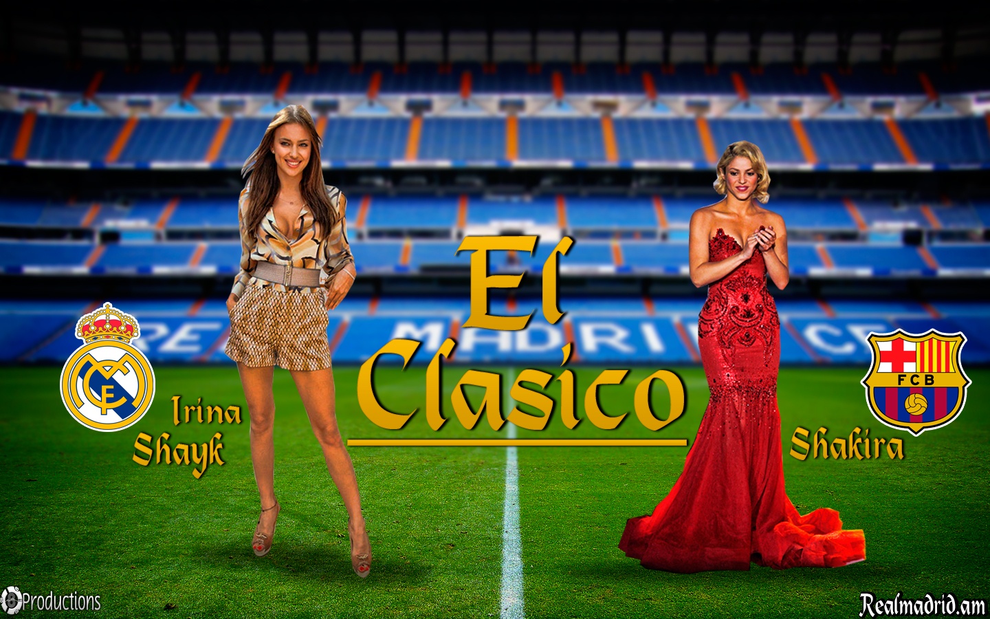 Dai chien sac dep giua dan WAGs Real va Barca hinh anh