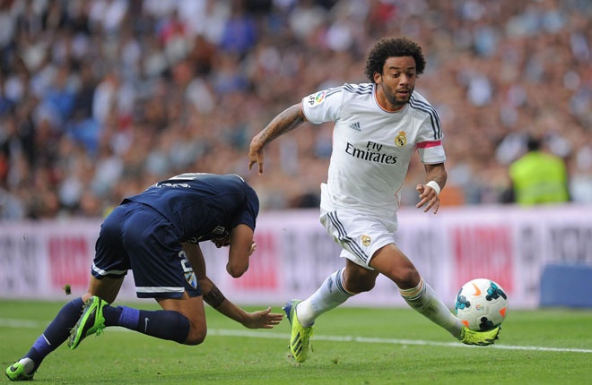 Marcelo từng bị chỉ trích vì quá ham lên tấn công mà quên mất nhiệm vụ phòng ngự. Ở mùa giải năm nay, hậu vệ người Brazil đã cân đối lối chơi của mình. Dẫu vậy những đóng góp của Marcelo cho mặt trận tấn công vẫn rất lớn với 13 lần mở ra cơ hội cho đồng đội.