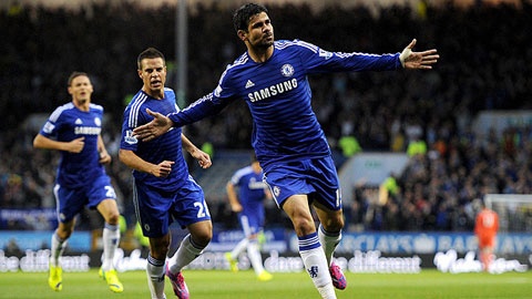 Chelsea đang dẫn đầu bảng xếp hạng mùa này.