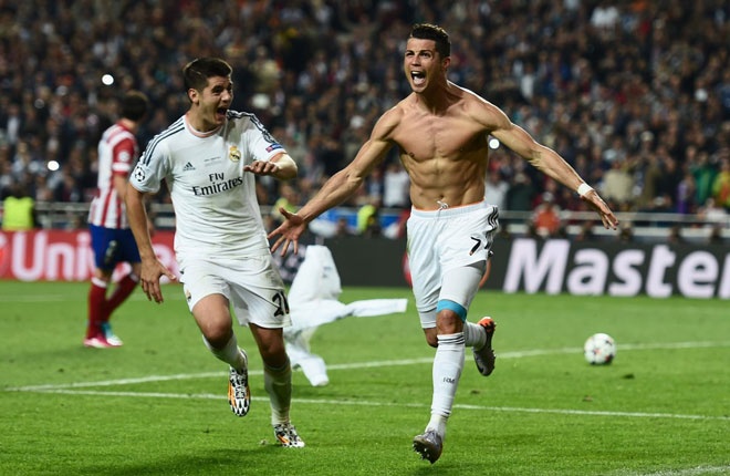 Ronaldo đúng là nỗi khiếm đảm đối với mọi hàng thủ ở đấu trường Champions League. Sau 110 lần chinh chiến tại sân chơi này, siêu sao người Bồ Đào Nha ghi 70 bàn thắng và kiến tạo 21 lần. Hiện CR7 chỉ kém Vua phá lưới giải đấu nhất danh giá cựu lục địa, Raul Gonzalez, 1 pha lập công.