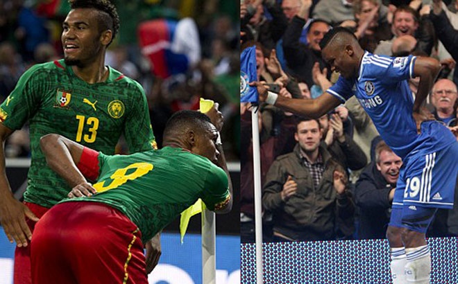 Mùa giải năm ngoái, Eto’o bị HLV Jose Mourinho và bạn gái cũ tố khai gian tuổi khi khẳng định tuổi thực của Báo đen không phải 32. Quá tức giận, sau khi ghi bàn cho Chelsea và đội tuyển Cameroon tại World Cup, cựu sao Barca chạy đến cột cờ góc ăn mừng theo kiểu chống gậy nhằm trả đũa Mourinho. Hiện Eto’o đang là thành viên của Everton.