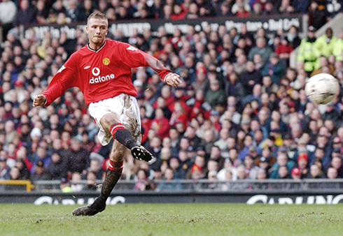 Nhung pha sut phat dang cap mang thuong hieu David Beckham hinh anh