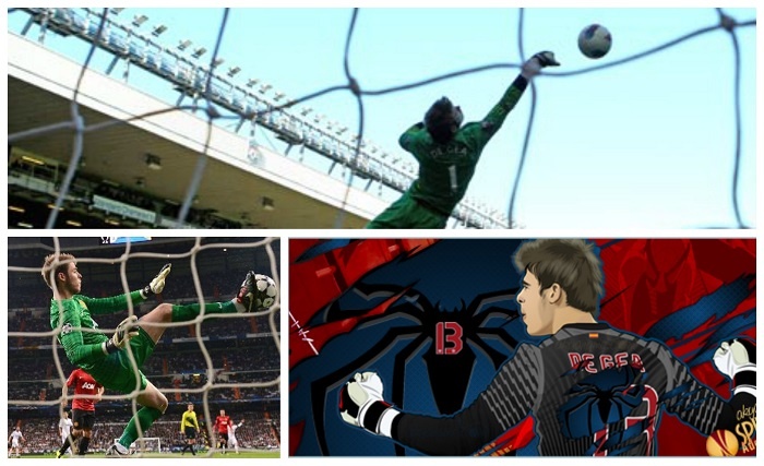 Spiderman (Người nhện) từng là biệt danh của Gianluigi Buffon. Tuy nhiên, có lẽ thủ thành của Juventus nên nhường lại biệt danh này cho David De Gea của M.U ở thời điểm hiện tại. Người gác đền 22 tuổi chơi ngày một hoàn thiện và được đánh giá là một trong những thủ môn xuất sắc nhất thế giới hiện nay.