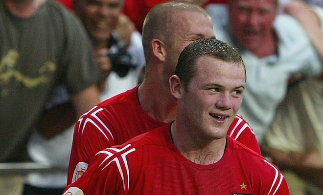 Rooney tham dự 6 trận đấu tại 2 kỳ EURO 2004 và 2012. Số bàn thắng của Gã Shrek tại sân chơi này là 5.