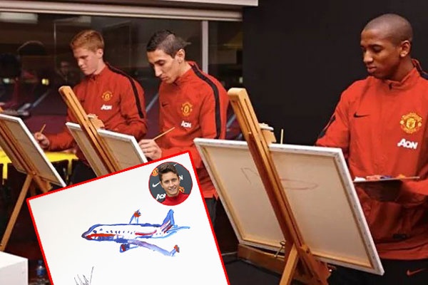 Herrera doat giai nhat trong cuoc thi hoi hoa o M.U hinh anh