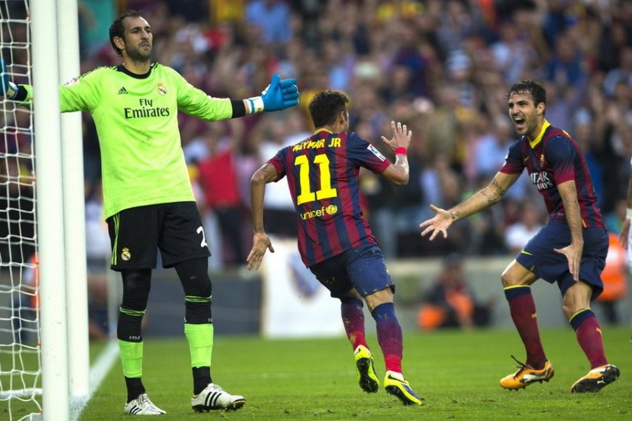26/10/2013: Barca một lần nữa đánh bại Real cho dù Messi không ghi bàn. Hai pha lập công của Neymar và Alexis Sanchez giúp đội chủ sân Nou Camp giành chiến thắng 2-1. Người ghi bàn duy nhất cho đội khách là tài năng trẻ Jese.